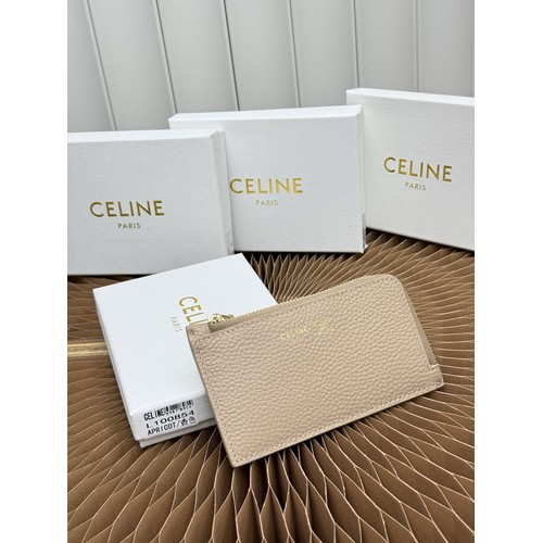 Celine Triomphe Long Zipped Card Holder 셀린느 트리옹프 롱 지퍼 카드홀더 L100854 13.5cm