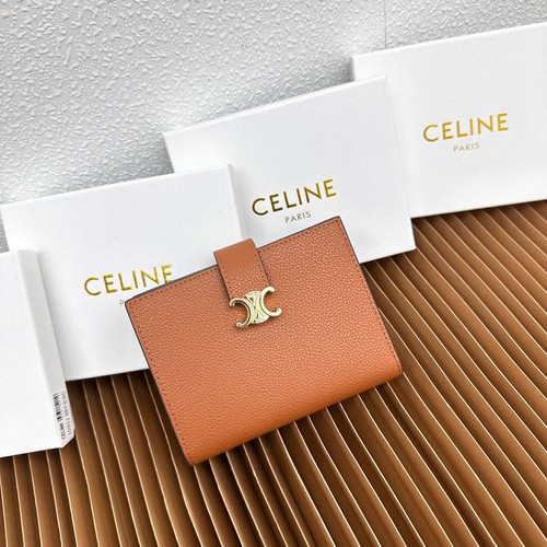 Celine Victoire Medium Wallet in Calfskin 셀린느 빅투아르 미디엄 카프스킨 지갑 10912 14cm