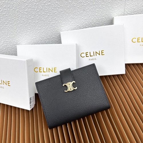 Celine Victoire Medium Wallet in Calfskin 셀린느 빅투아르 미디엄 카프스킨 지갑 10912 14cm