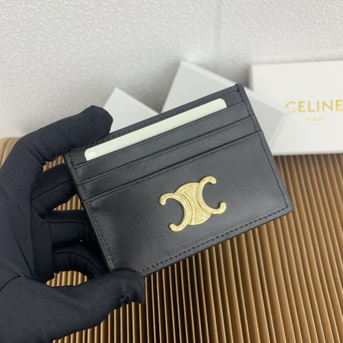 Celine Triomphe Canvas Card Holder 셀린느 트리옹프 캔버스 카드홀더 10832 11cm