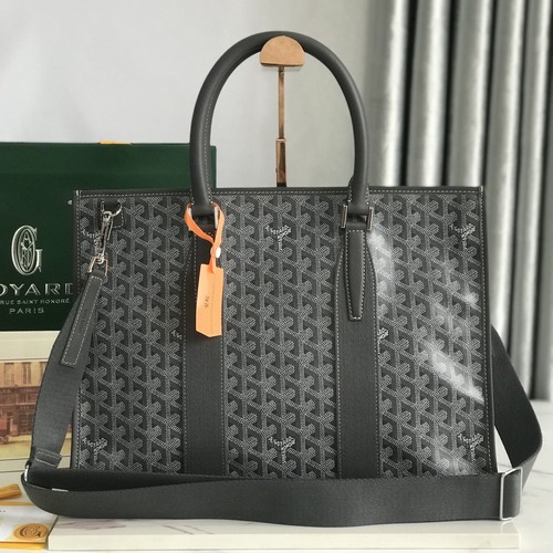 Goyard Morvan Tote Bag Green 고야드 모르방 토트백 그레이 39cm