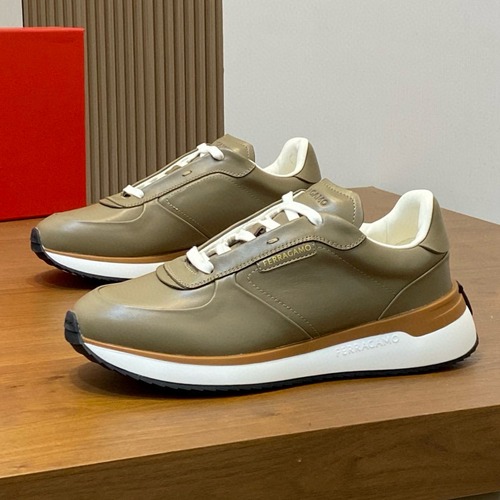 Ferragamo 페라가모 남성 신형 소가죽 캐주얼 스니커즈