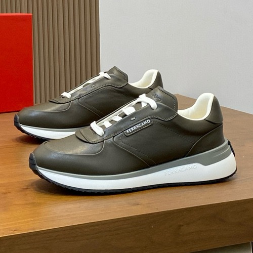 Ferragamo 페라가모 남성 신형 소가죽 캐주얼 스니커즈