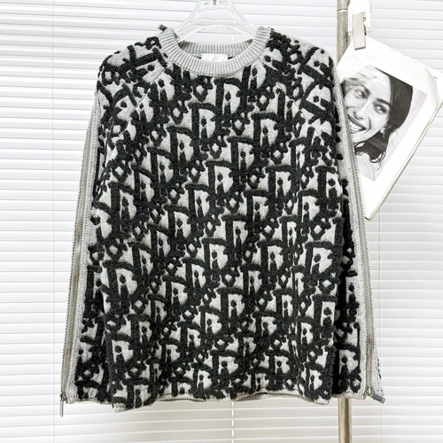 Dior 디올 양모 혼방 자카드 니트 스웨터