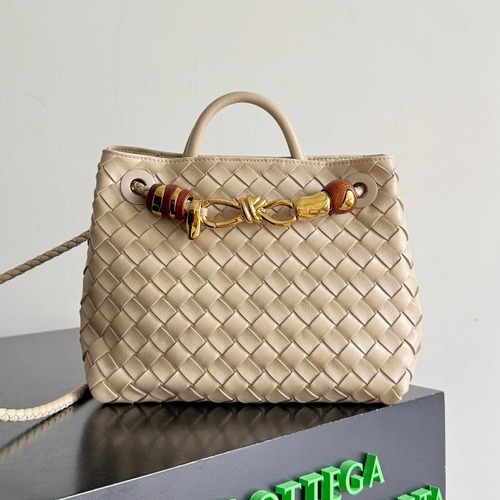 Bottega Veneta 보테가베네타 Andiamo 인트레치아토 숄더 토트백 25CM