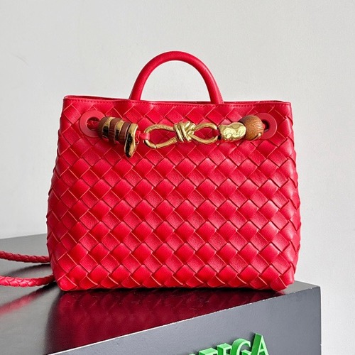 Bottega Veneta 보테가베네타 Andiamo 인트레치아토 미니 토트 크로스백 25CM