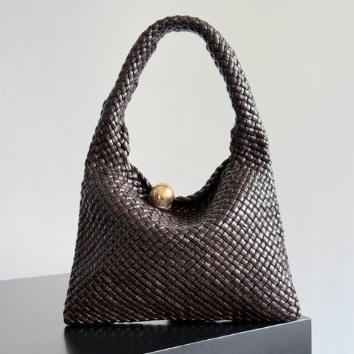 Bottega Veneta Tosca Hop Intrecciato Top Handle Bag 보테가 베네타 토스카 홉 인트레치아토 토트백 버건디 31cm