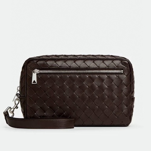 BOTTEGA VENETA 보테가베네타 인트레치아토 남성 가죽 손목 클러치 백 25CM