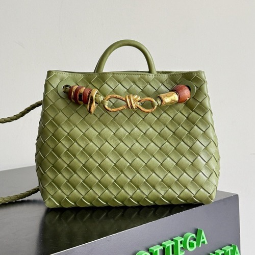 BOTTEGA VENETA 보테가베네타 Andiamo 인트레치아토 토트백 25CM