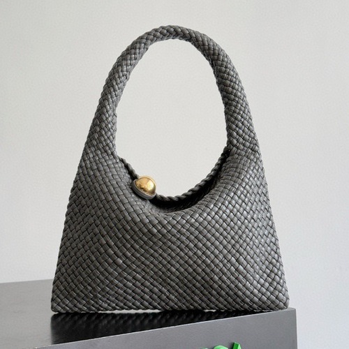 Bottega Veneta Tosca Hop Intrecciato Top Handle Bag 보테가 베네타 토스카 홉 인트레치아토 토트백 그레이 31cm