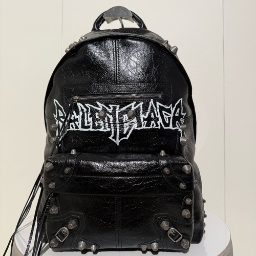 Balenciaga 발렌시아가 르 카골 레더 로고 백팩 35CM