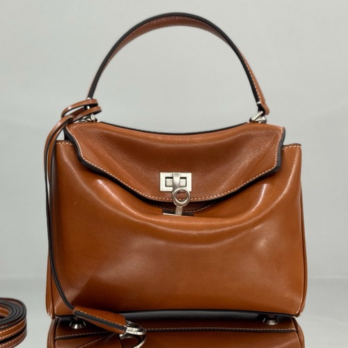 Balenciaga 발렌시아가 BALENCIAGA RODEO 미니 브라운 토트백 22CM