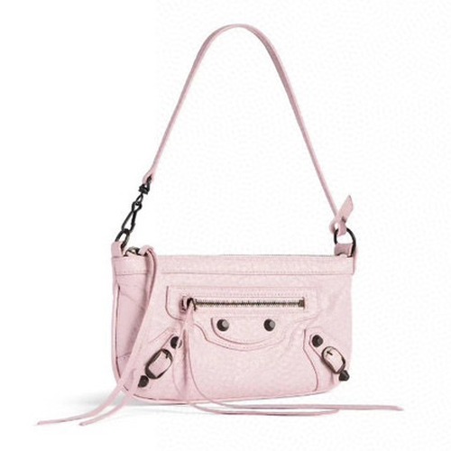 BALENCIAGA 발렌시아가 Le City 미니 숄더백 핑크 25CM
