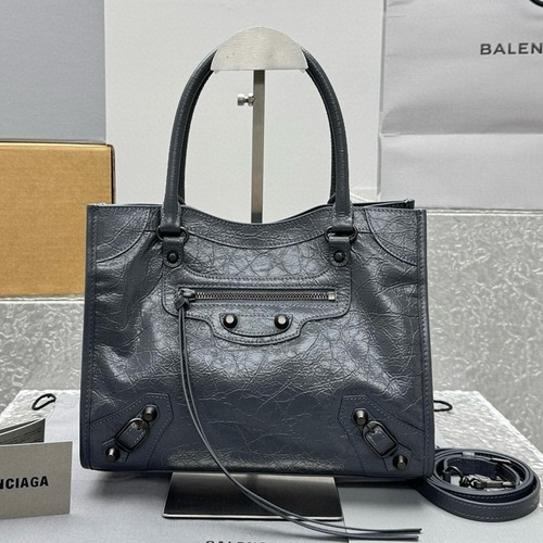 Balenciaga Le City 발렌시아가 르 시티 토트백 소호 암석 그레이 20CM