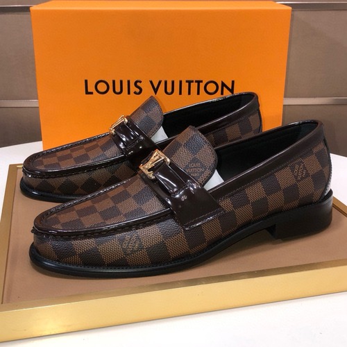 Louis Vuitton 루이비통 다미에 체크 남성 로퍼