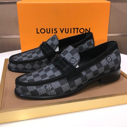 LOUIS VUITTON 루이비통 다미에 체크 남성 로퍼