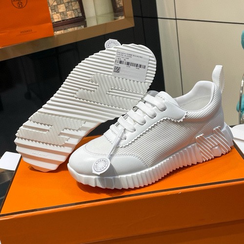 HERMES 에르메스 여성 플라이 니트 H 로고 스니커즈