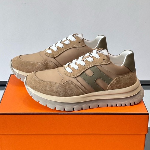 Hermes 에르메스 H Walkrunner 베이지 스니커즈