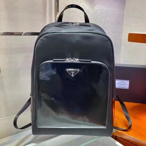 Prada 프라다 Re-Nylon 레더 트림 백팩 30CM