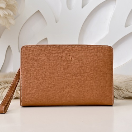 Hermes 에르메스 남성 소가죽 클러치백 26CM