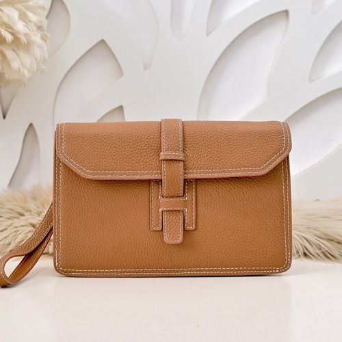 Hermes 에르메스 남성 가죽 클러치백 26CM