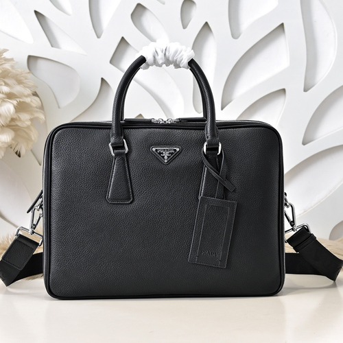 Prada 프라다 남성 소가죽 브리프케이스 토트백 38CM