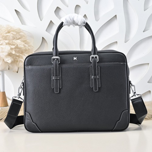 Hermes 에르메스 남성 소가죽 브리프케이스 38CM