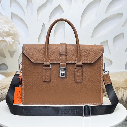 Hermes 에르메스 남성 소가죽 브리프케이스 38CM
