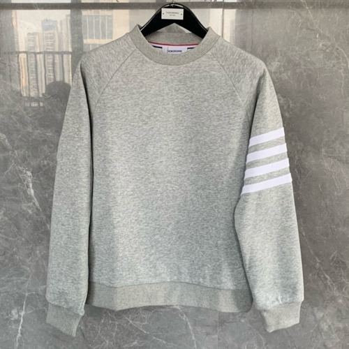 Thom Browne 톰브라운 사선 완장 로고 기모 맨투맨 스웨트셔츠