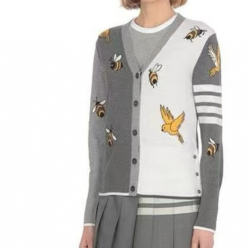 Thom Browne 톰브라운 TB23/FW 벌 자수 배색 가디건