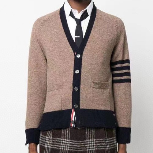 Thom Browne 톰브라운 컬러블록 울 가디건