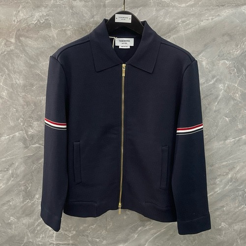 Thom Browne 톰브라운 삼선 스트라이프 집업 재킷