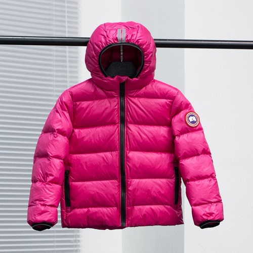 CANADA GOOSE 크로프튼 아동 후드 다운 패딩 자켓
