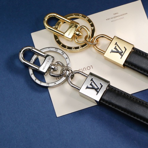 Louis Vuitton 루이비통 블랙 레더 키링 키홀더