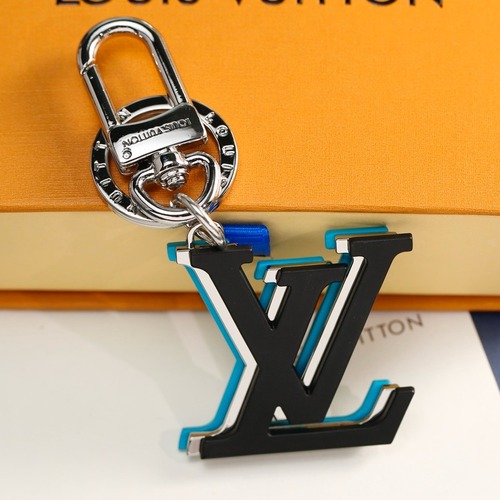 Louis Vuitton 루이비통 루이 비통 LV 로고 키링 블루 멀티 참