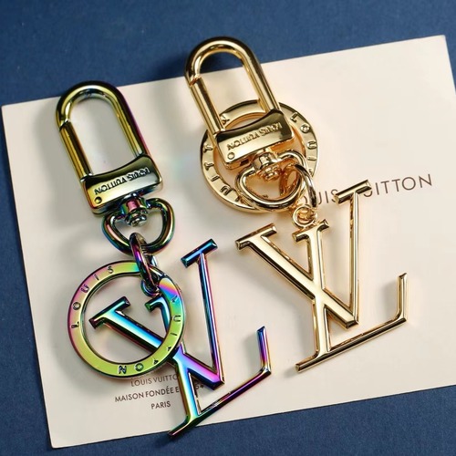 Louis Vuitton 루이비통 LV 로고 메탈 키링 키홀더