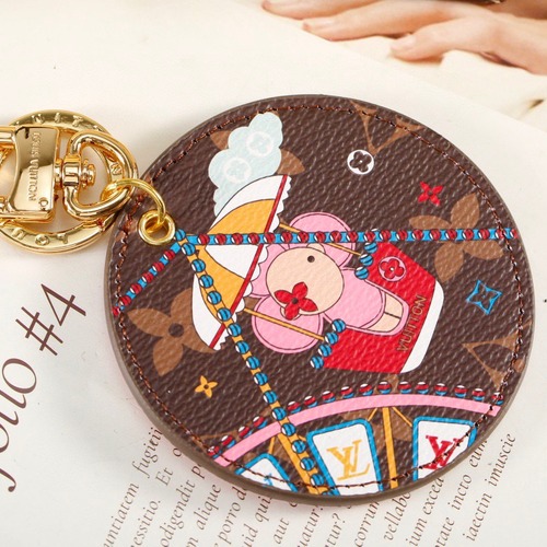 Louis Vuitton 루이비통 모노그램 라운드 캐릭터 키링 참