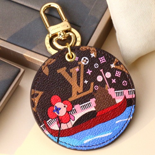 Louis Vuitton 루이비통 모노그램 라운드 곤돌라 키링 참
