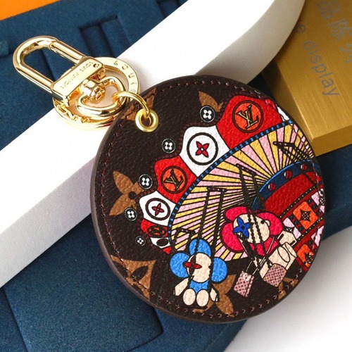 Louis Vuitton 루이비통 모노그램 회전목마 라운드 키홀더 참