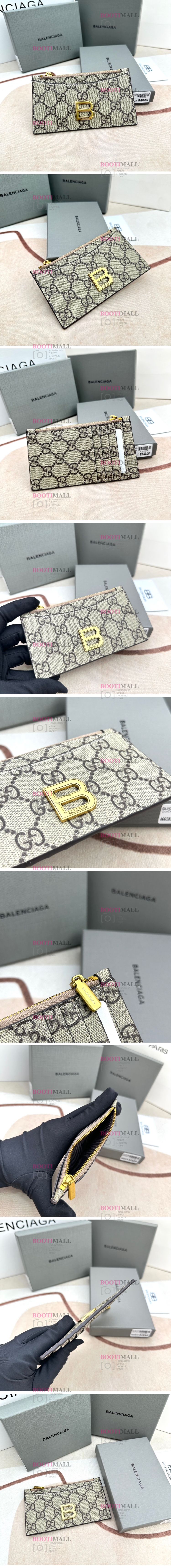 BALouis Vuitton G社 발렌시아가 구찌 2023 콜라보 지퍼 카드지갑 13cm 1