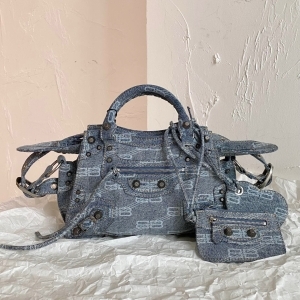 Balenciaga 발렌시아가 2023 데님 네오 카골 시티백 26cm