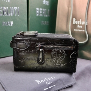 Berluti 벨루티 2022 MEN'S 트리와 스크리토 클러치백 20cm