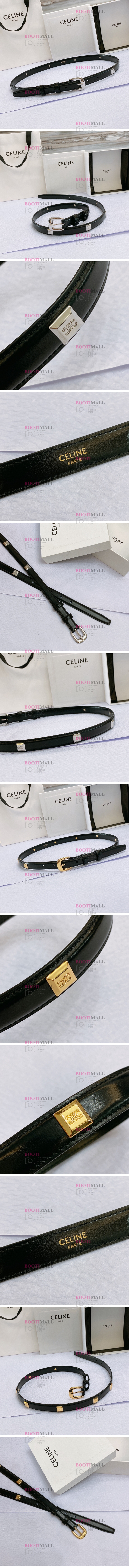 Celine 셀린느 2023 LADY 벨트 폭 1.8cm (금장,은장) 1