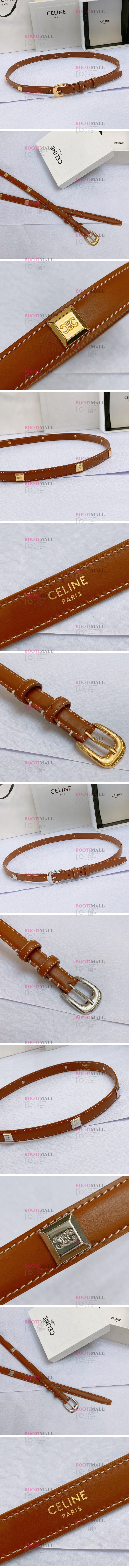 Celine 셀린느 2023 LADY 벨트 폭 1.8cm (금장,은장) 1