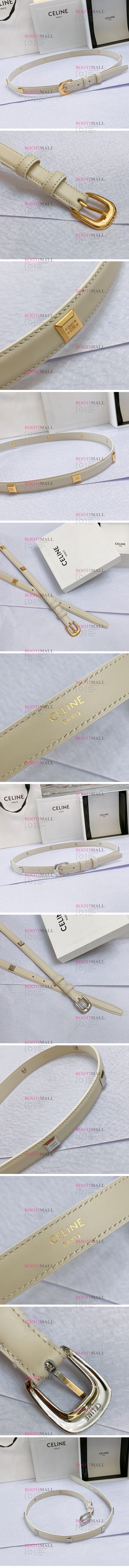 Celine 셀린느 2023 LADY 벨트 폭 1.8cm (금장,은장) 1