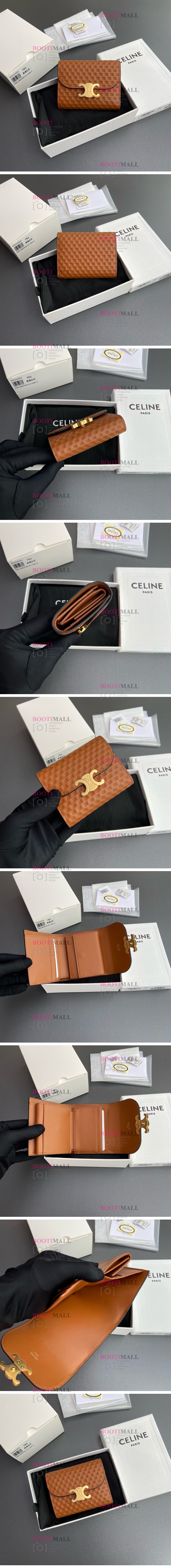 Celine 셀린느 2024 스몰 트리옹프 지갑 10.5cm (11월) 1