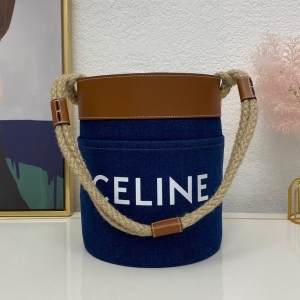 Celine 셀린느 2024 캔버스 버킷백 23CM