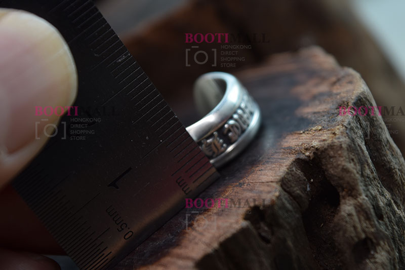 CHROME HEARTS 크롬하츠st 오리지날 925 미니 스크롤라벨링 1401120001025(正品구성품포함) 12