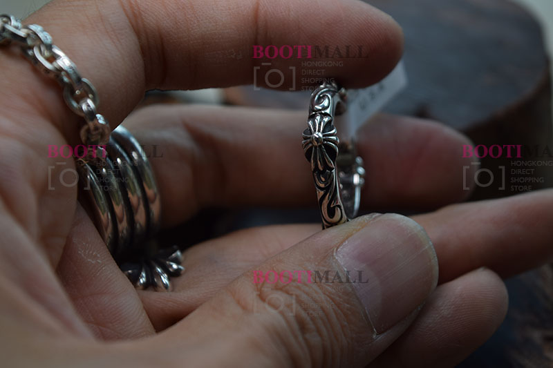 CHROME HEARTS 크롬하츠st 오리지날 925 이터니티 바인 밴드링(正品구성품포함) 9