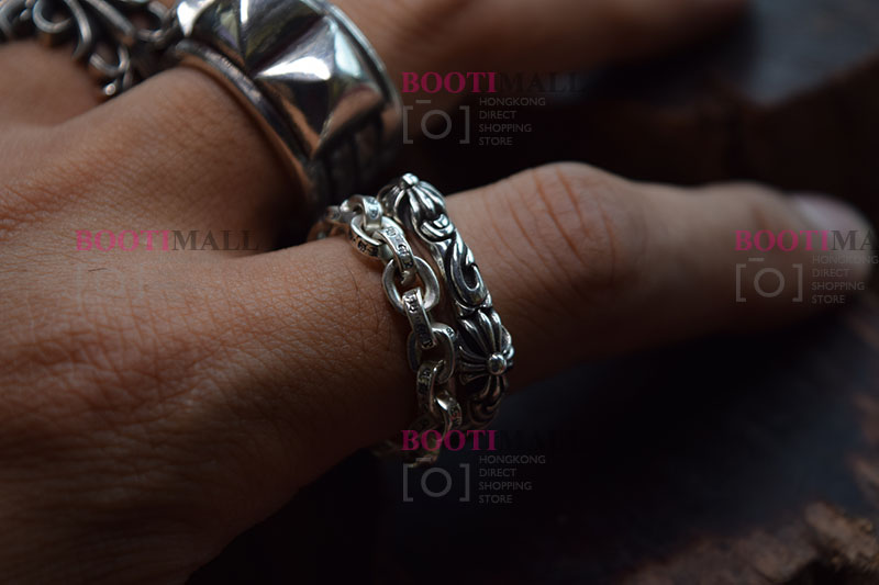 CHROME HEARTS 크롬하츠st 오리지날 925 이터니티 바인 밴드링(正品구성품포함) 10